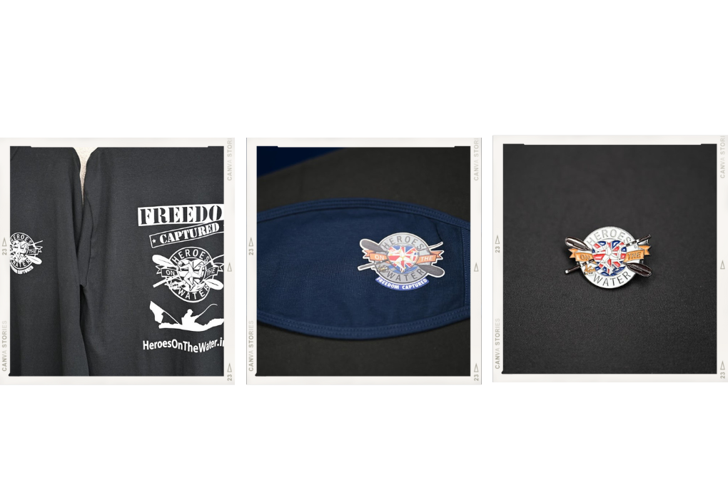 Bundle – T-Shirt, Facemask, Pin with Baseball Cap OR Beanie